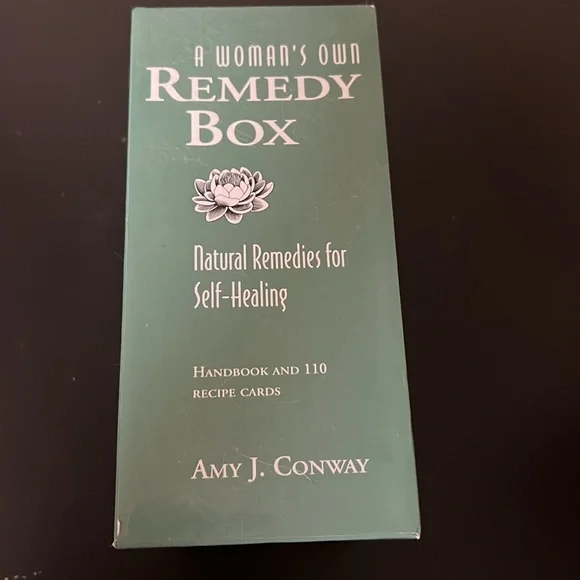 A Woman's Own Remedy Box by - Green and Purple - Picture 2 of 4